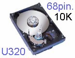36,4GB - 10K 68pin. U320 SCSI